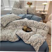 bed sets bedsheet bedding fitted set 床单套装 sheet cover