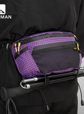 Hikeman【憨客】腰包骑行通勤斜跨胸包户外休闲单肩挎包拓展包