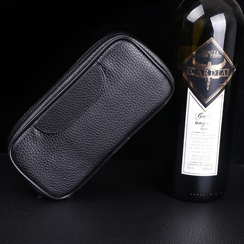 烟斗包真皮史丹威尔双位