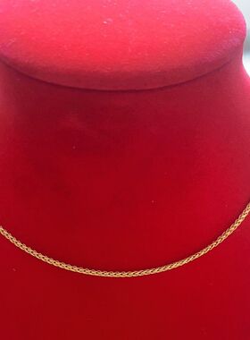 满天星项链女波光粼粼超闪亮钛钢锁骨链毛衣链男菜花链金银色保色