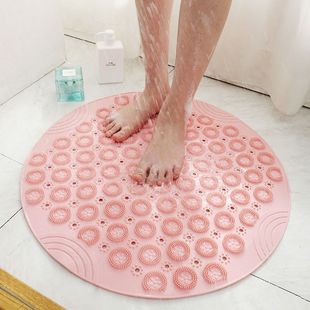 家用浴室防滑垫圆形现在简约卫生间地垫门垫浴室防水脚垫 新款