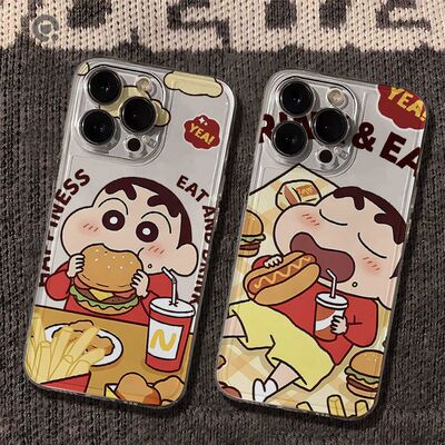 热狗汉堡小新适用vivoY500Pro手机壳透明Y300Ty200iy100iy93sy85a学生y78+y77y76sy55sy53sy36my30标准版y10