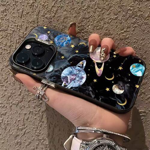 暗黑漫天星球适用OPPOReno1514手机壳K15Pro+K13Turbo彩银磨砂FindX9X8S+A6sPro学生A2A3xA5活力版A58A96A97