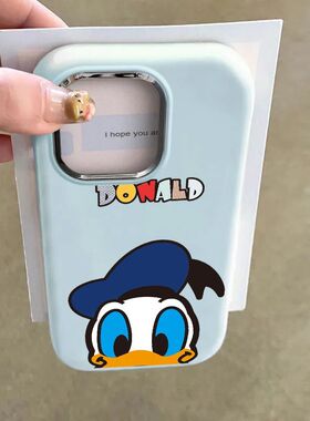 蓝帽唐老鸭适用OPPOReno151413手机壳胖墩K11XK12PlusK13Turbo软Findx9Pro/X8S+学生A1A3A5活力版A6GTA58A97