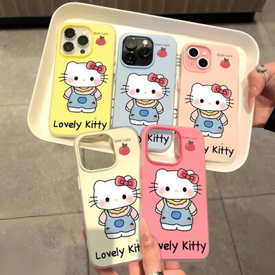 西红柿Kitty猫适用小米17/15手机壳civi3双层二合一Turbo4Pro红米K90K80K70K60学生note15Pro+14131211TPro+