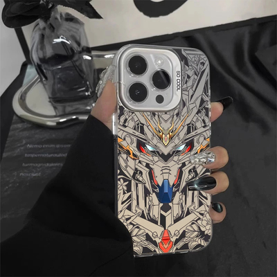 高级机动战士适用iQOOZ11Z10Turbo+Z9Z8Z7Z6手机壳彩银磨砂iQOONeo11109SPro+87竞速版6SE爱酷iQOO151312学生