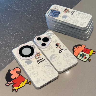 犯困睡衣小新适用vivoY60手机壳Y500Pro彩银磨砂y300Ty200iy100i长续航版y93sy78+y76sy70sy53sy37Cy36my30