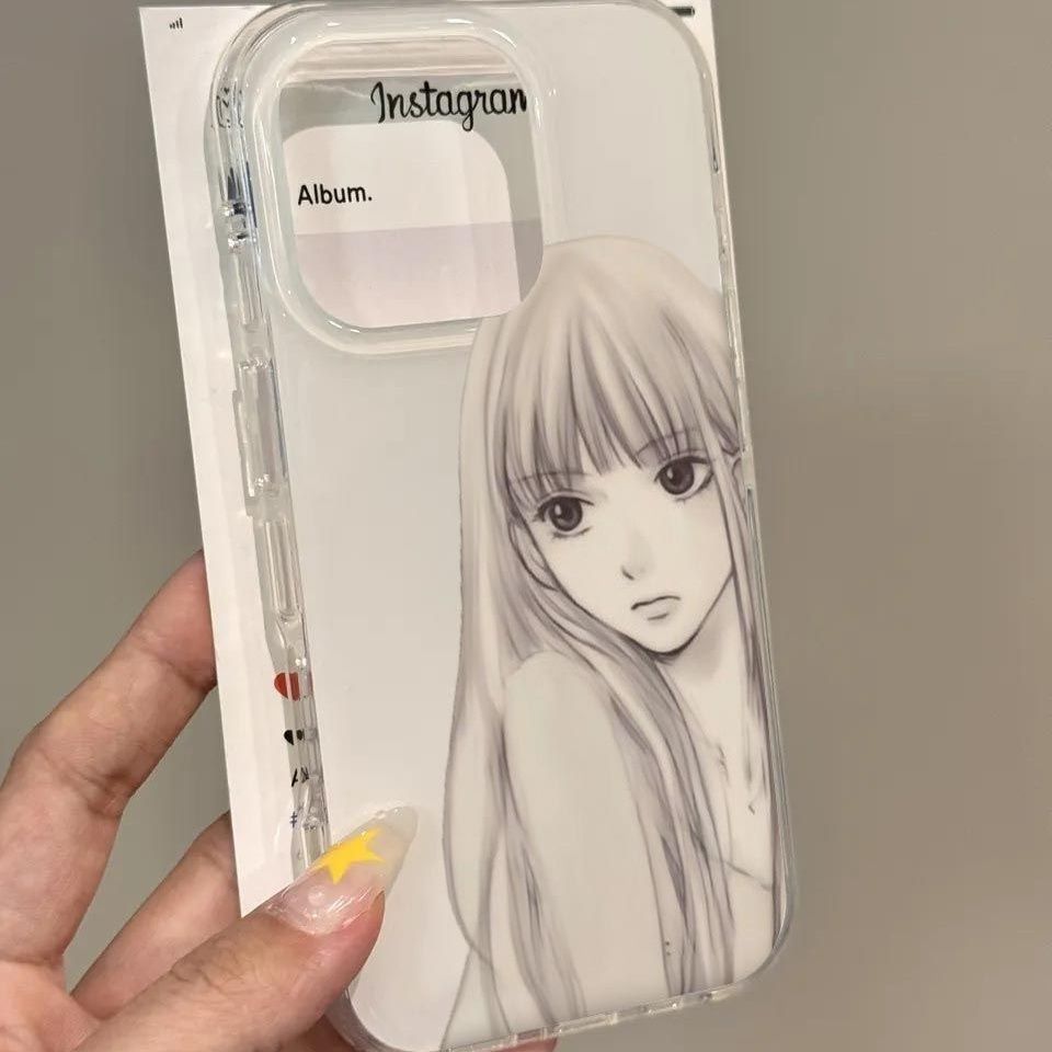 漫画黑沼爽子适用vivoS30Promini手机壳S20s19s18s17s16s15s12s10Pro白底X300X200SX100X90SX80X70X60少女T1x