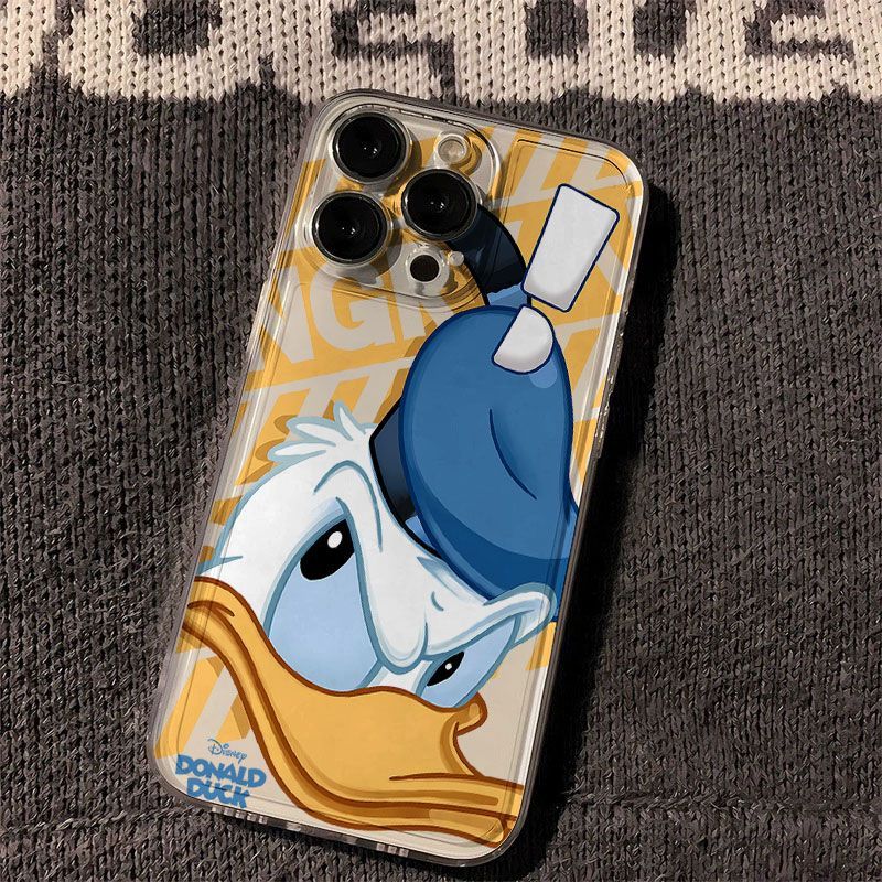 暴躁唐老鸭适用OPPOReno151413手机壳透明R17R15K11K12X软FindX9Pro/X8S+x7Ultra男女生A5活力版a58a93a96a97