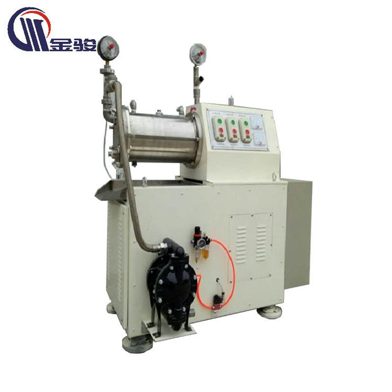 20L防爆卧式砂磨机 陶瓷涂料研磨机不锈钢棒式砂磨机