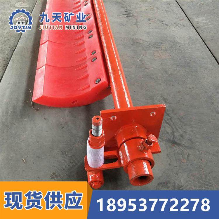 输送机一道头部合金清扫器煤矿皮带机合金清扫器