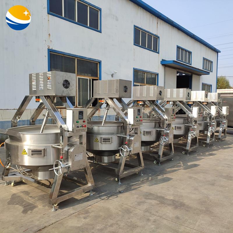 工业电加热冰糖白糖炒糖机 自动棉花糖奶油搅拌机 奶枣化糖机设备