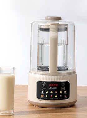 日本山水豆浆机1.3L大容量家用全