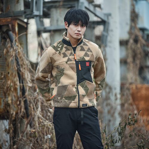 地平线山地迷彩绒夹克 INSERT COIN 索尼PS游戏周边正版授权
