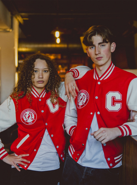 奇异人生Caledon棒球夹克 INSERT COIN 奇异人生游戏周边正版授权