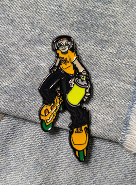 街头涂鸦Beat徽章 INSERT COIN SEGA世嘉游戏周边正版授权