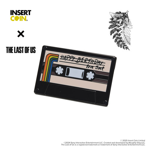 最后生还者磁带徽章 INSERT COIN 索尼PS游戏周边正版授权