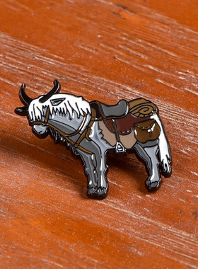 艾尔登法环灵马徽章 INSERT COIN 艾尔登法环游戏周边正版授权