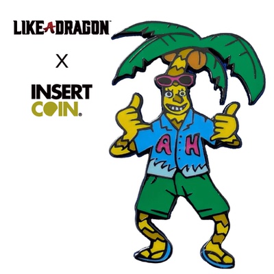 如龙8AH徽章 INSERT COIN SEGA世嘉游戏周边正版授权