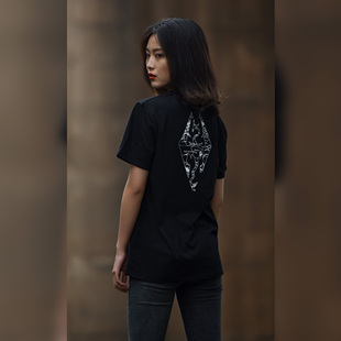 上古卷轴帝国版图短袖T恤 INSERT COIN Bethesda游戏周边正版授权