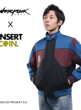 赛博朋克2077阿德卡多夹克INSERT COIN CDPR游戏周边正版授权