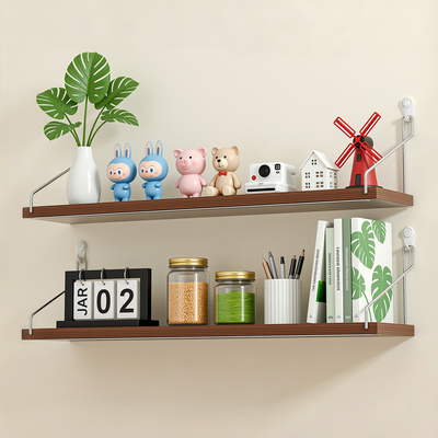 墙上置物架客厅壁挂式悬空收纳架