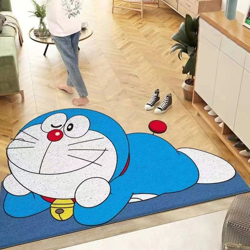 哆啦A梦入户门地垫丝圈脚垫