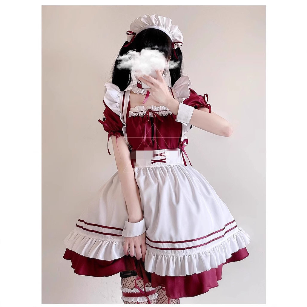 cosplay日系软妹女仆连衣裙清纯
