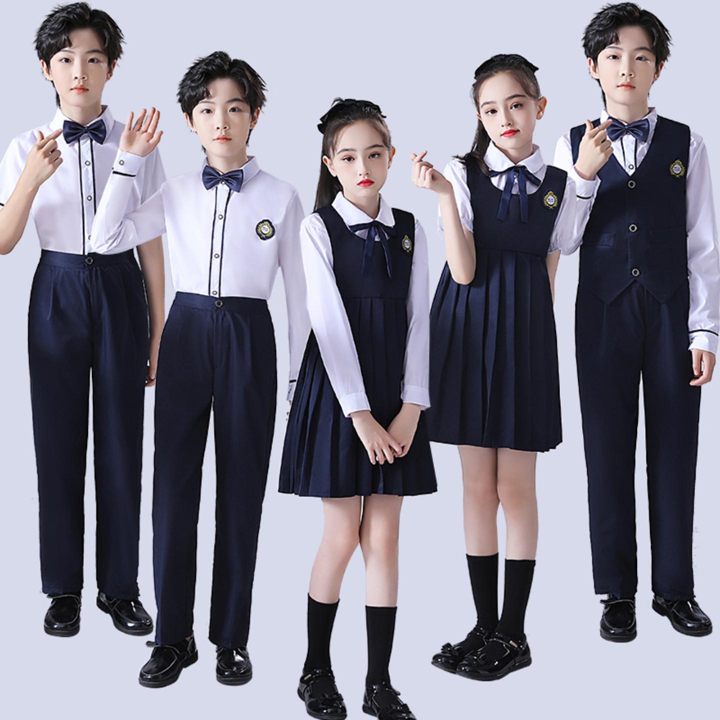 幼儿园英伦学院风儿童演出服班服