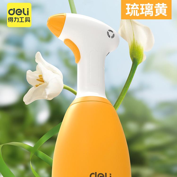 得力锂电动喷壶自动浇花高压洒喷洒水/浇水壶
