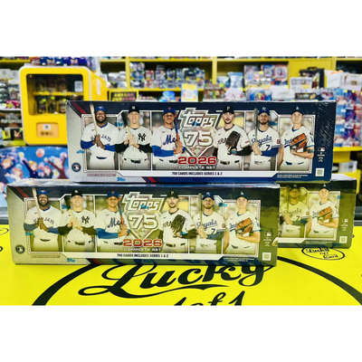 2026 Topps Complete Set Baseball 棒球 全集 球星卡 盒卡
