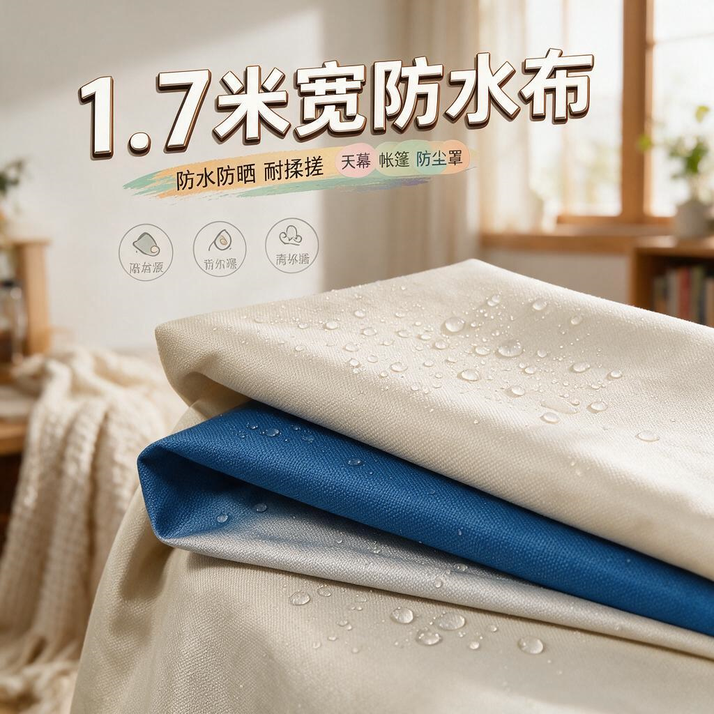 防水布料210D牛津涂银面料户外天幕布帐篷防晒隔热遮阳布防雨布