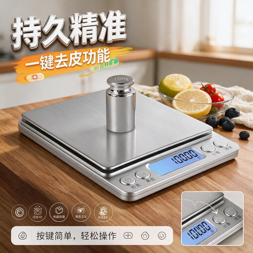 高精度文玩电子秤001g珠宝玉器