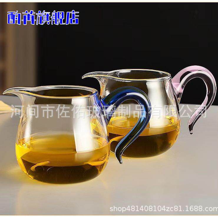 大号耐高温加厚玻璃公道杯茶海