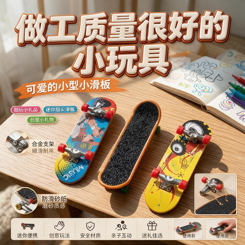 专业合金套装手指滑板车翼空之巅创意学生儿童男孩小玩具礼品玩意