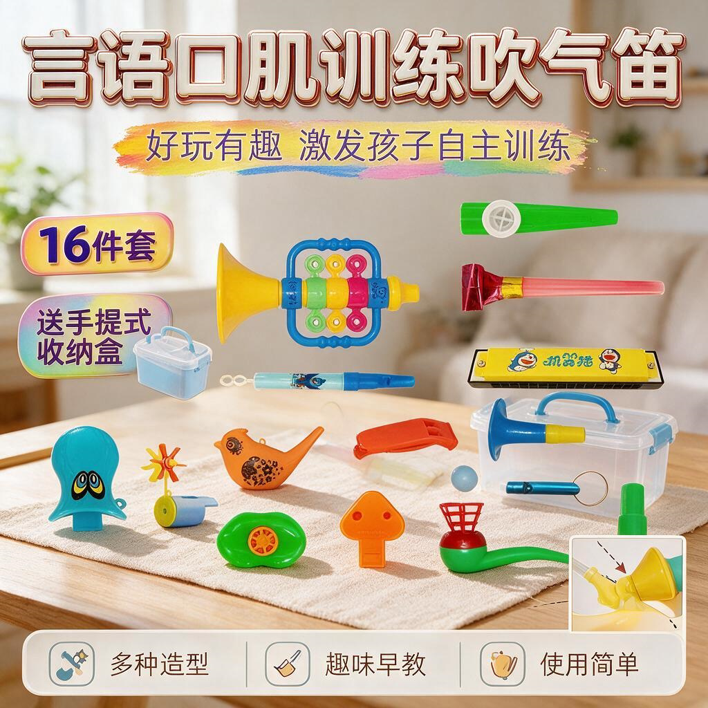 会响会叫的金丝口哨气球大小儿童哨子玩具吹龙吹吹卷生日派对喇叭
