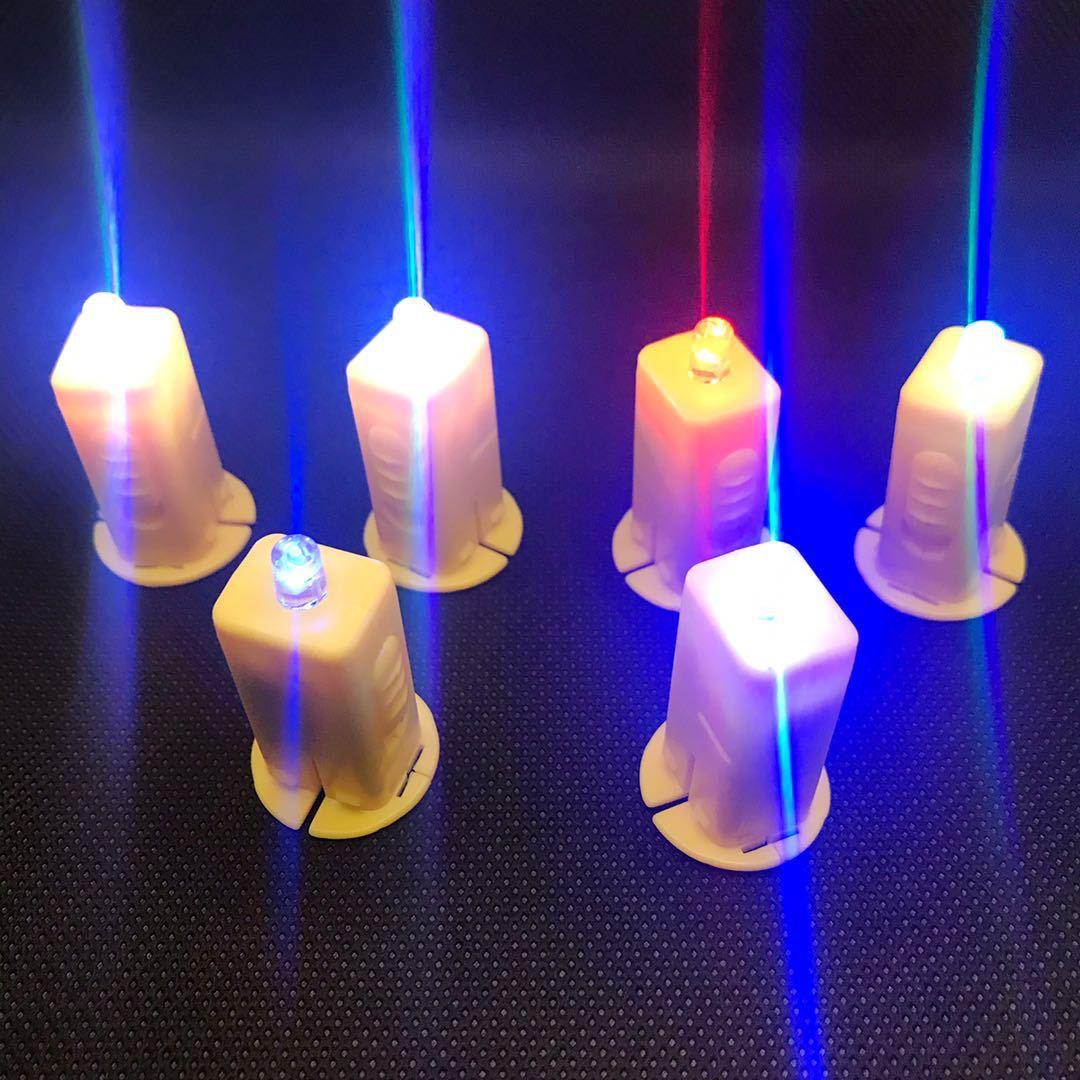 热销电子蜡烛灯LED电子灯珠中秋元宵圣诞灯DIY儿童灯笼灯