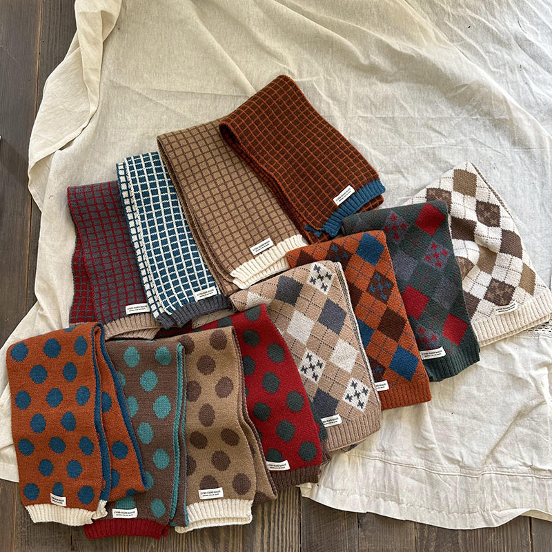 儿童围巾男孩冬季宝宝围脖秋冬保暖加厚女童小孩冬天中大童百搭潮