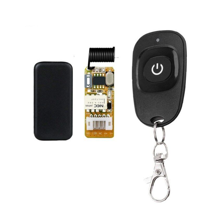 DC5-12V小型继电器遥控开关小触点 2A学习按钮无线控制LED灯带