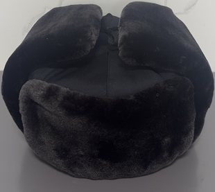 新款 执勤保暖防风防寒男女棉帽带铁徽街头雷锋帽 加厚绵帽冬季