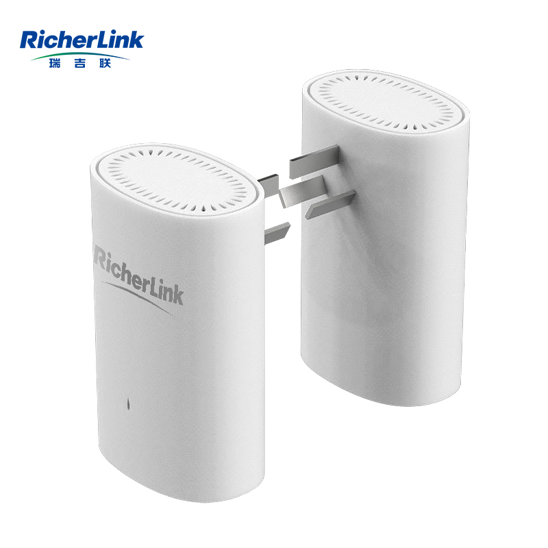 RicherLink无线PLC千兆电力猫扩展器有线子母套装家用支持IPTV路