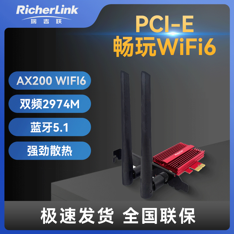 RicherLink无线网卡双频千兆5G