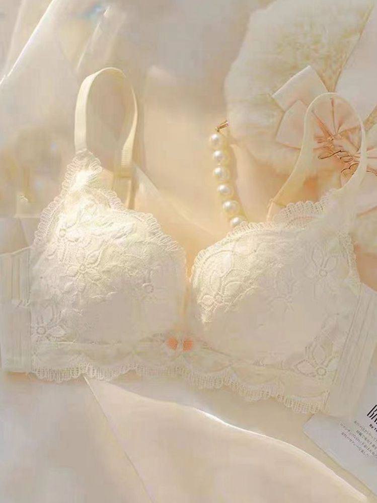 都市丽人内衣女士小胸聚拢无钢圈调整型收副乳防下垂性感文胸套装_虎窝淘