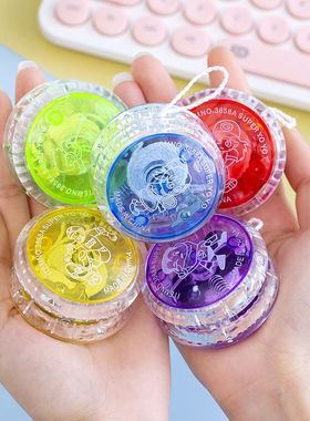 2025新款发光拉线悠悠球youyou儿童玩具厂家溜溜球创意手感超棒