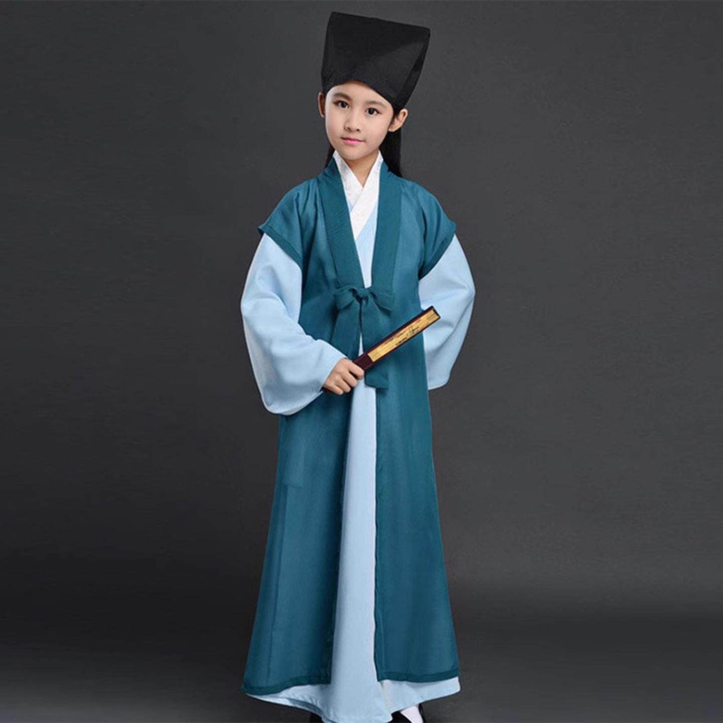 男童汉服儿童古装书生服装宋朝