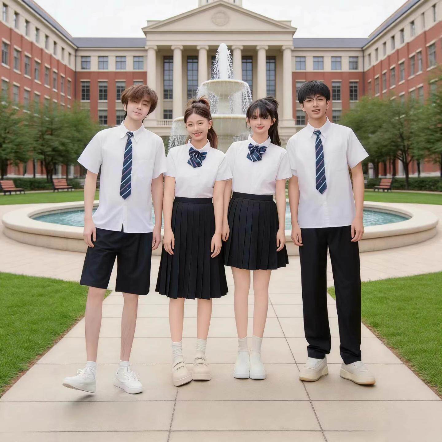 高中初中学生毕业班服学院风套装