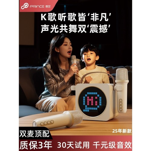 山水普芝k歌音响麦克风一体式家