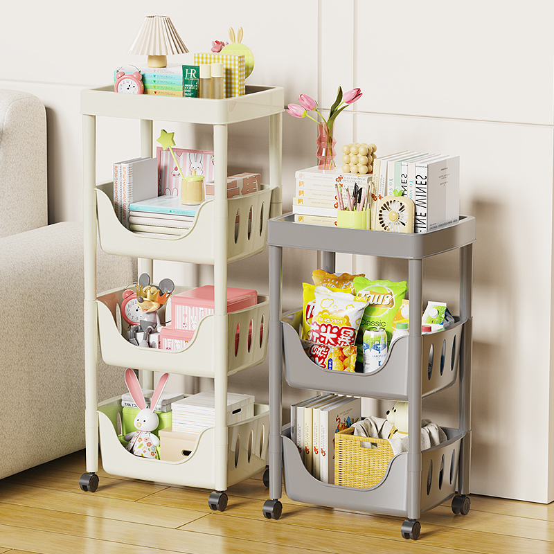 JF清洁工具小推车多层果蔬菜篮