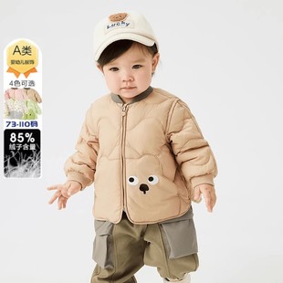 宝宝轻薄内胆 冬季 婴幼儿羽绒服儿童外出服男童女童短款 外套新款