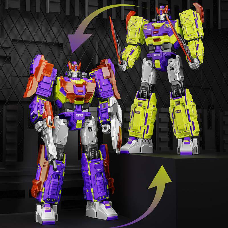 山姆小演员正义变形机器人机动变身喷射烟雾酷炫灯光男孩儿童礼物